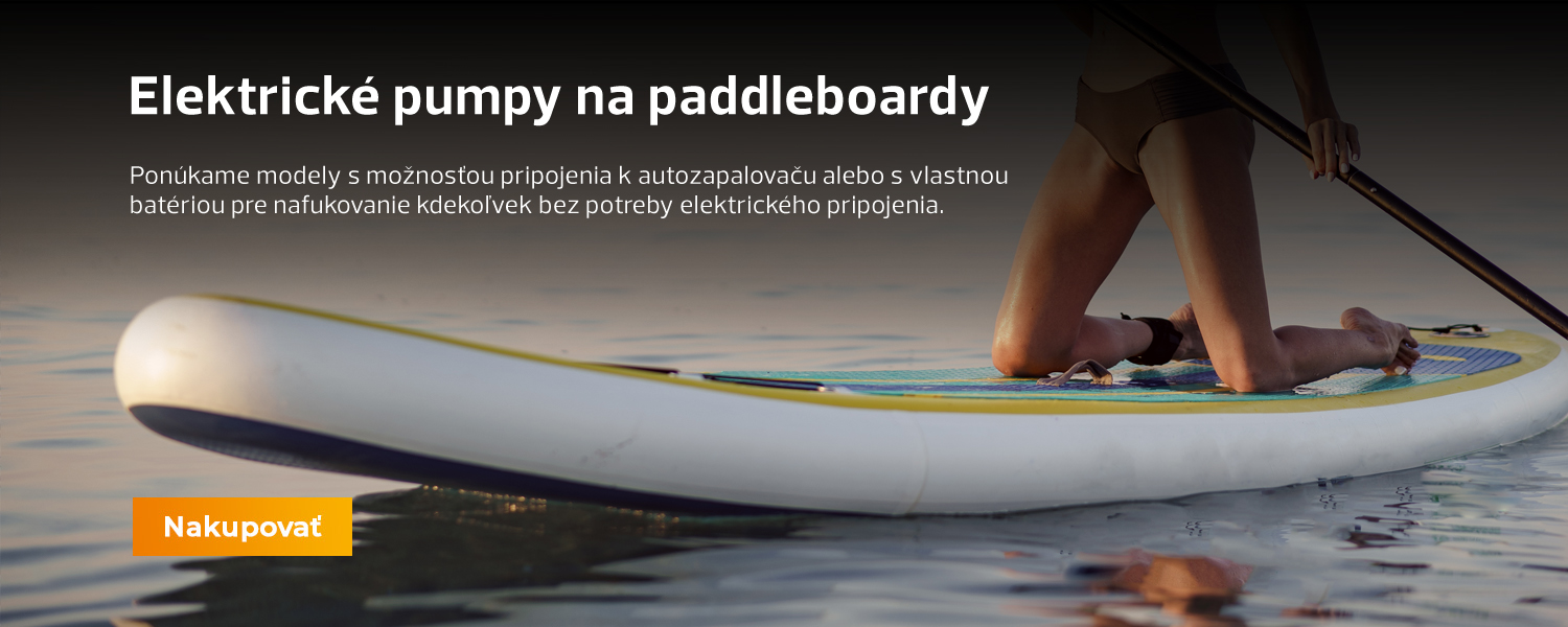 Elektrické pumpy na paddleboardy