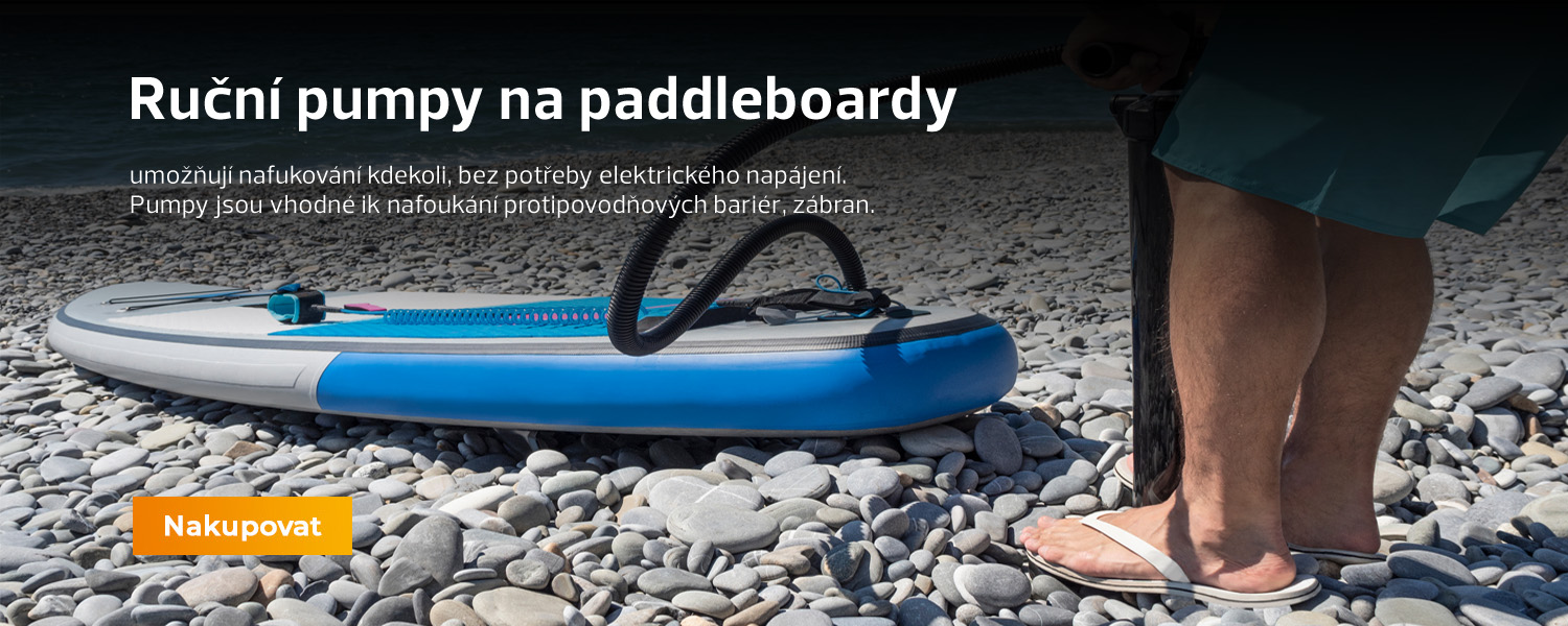 Ruční pumpy na paddleboardy