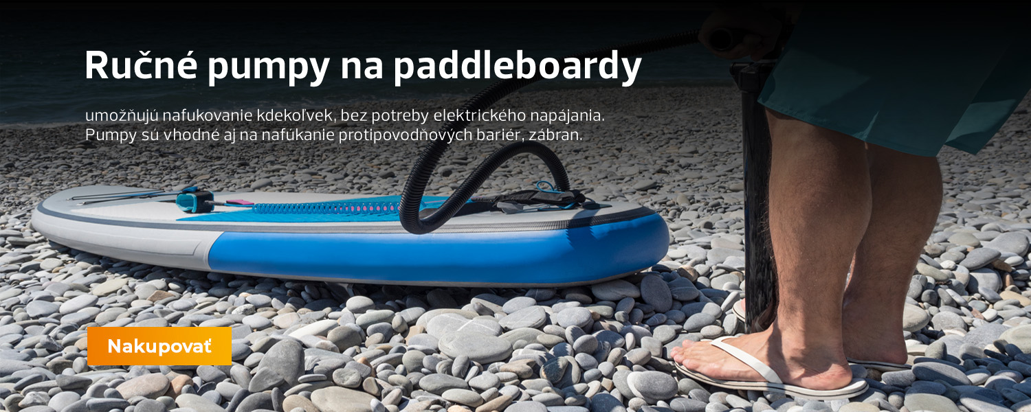 Ručné pumpy na paddleboardy