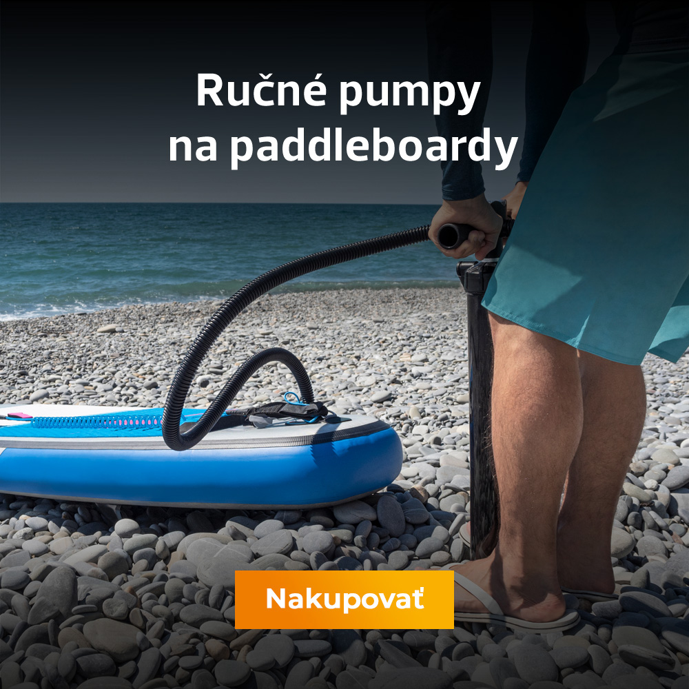 Ručné pumpy na paddleboardy