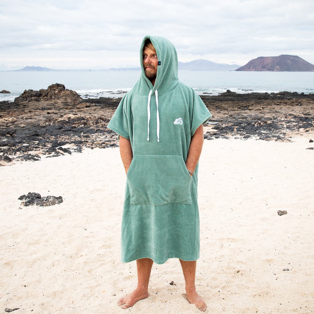 SURF DREAM poncho man mint - SURF DREAM