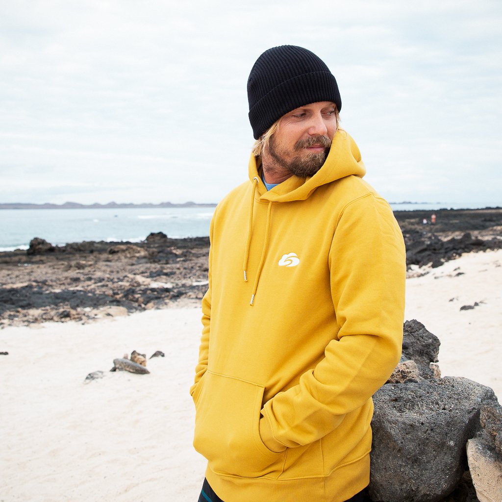 Hoodie "Mustard" men - SURF DREAM