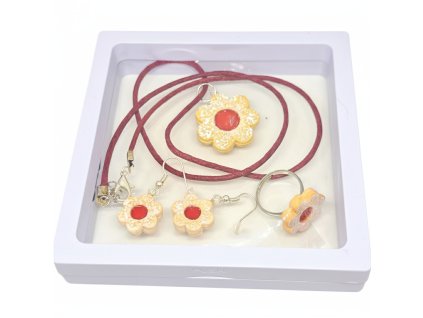 vanocni linecka souprava s prstenem| Surprise-box.cz