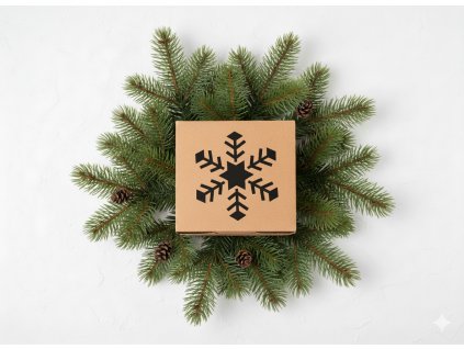 krabicka snehova vlocka| Surprise-box.cz
