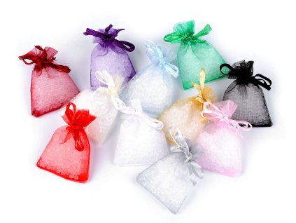 pytlicky z organzy barevne| Surprise-box.cz