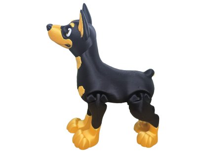 pejsek dobrman zboku| Surprise-box.cz