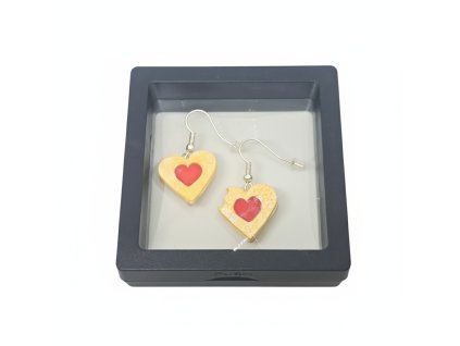 nausnice s lineckym srdickem| SURPRISE-BOX.cz