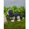 3D figurka pes kavalír king charles španěl 10 cm