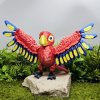 3D figurka papoušek Ara 12 cm