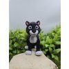 3D figurka černý panter 9 cm