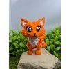 3D figurka liška 11 cm