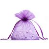sacek organza fialovy| Surprise-box.cz
