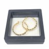 nausnice zlate kruhy v krabicce| SURPRISE-BOX.cz