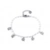 Perličkový náramek se čtyřlístky | Surprise-box.cz