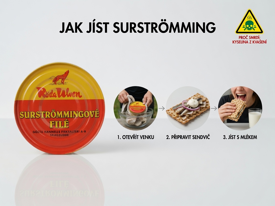 Jak jíst surströmming: návod krok za krokem (a proč tak strašně smrdí)