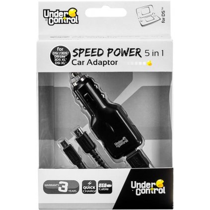 Under Control Car Adapter 5 in 1 (NDS,3DS)