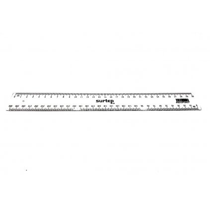 Pravítko Comfort čiré 30cm  3016