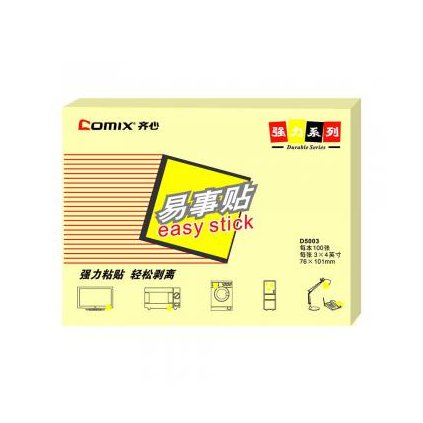 Samolepící bloček 101x76mm, 100 listů Strong D5003