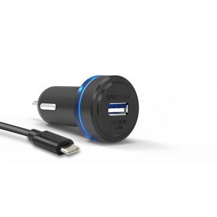 Speedlink ROD USB nabíjecí adaptér do automobilu - Nintendo Switch (SL-330001-BK)