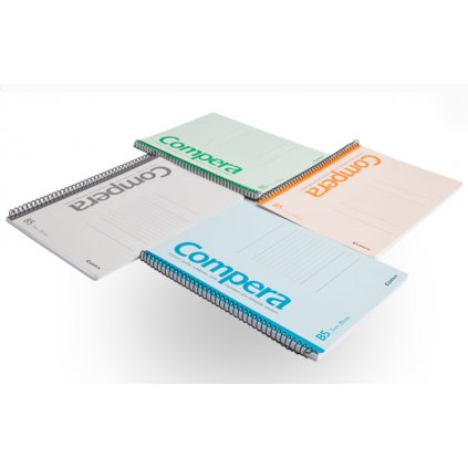 Kroužkový poznámkový blok B5 Compera 50 listů CSB5507