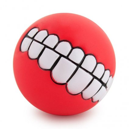Pískací míček Smile 7,5cm