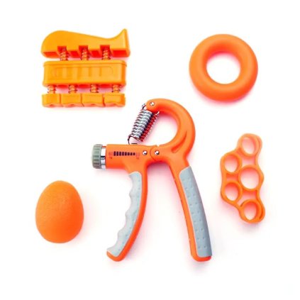 Set pomůcek posilovače zápěstí a palců Classic 5 in 1