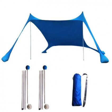 Přístřešek na pláž Shade Aluminium s UV 50+ - 300x300x200 cm