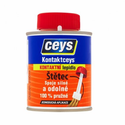 Ceys lepidlo kontaktní KontaktCeys se štětcem 250ml