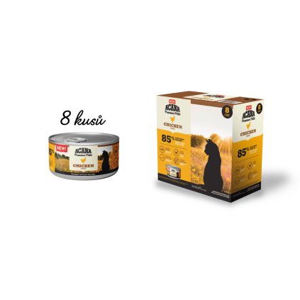 ACANA CAT PATE CHICKEN 8 x 85 g