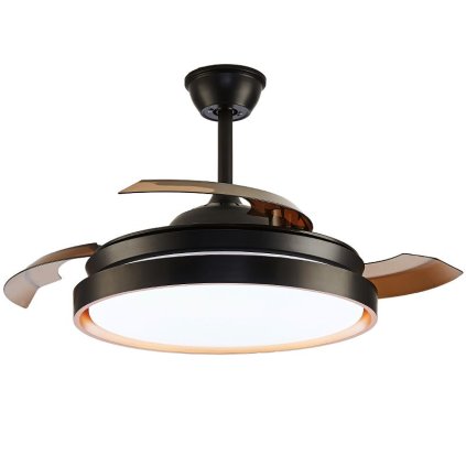 Stropní ventilátor se světlem Pula