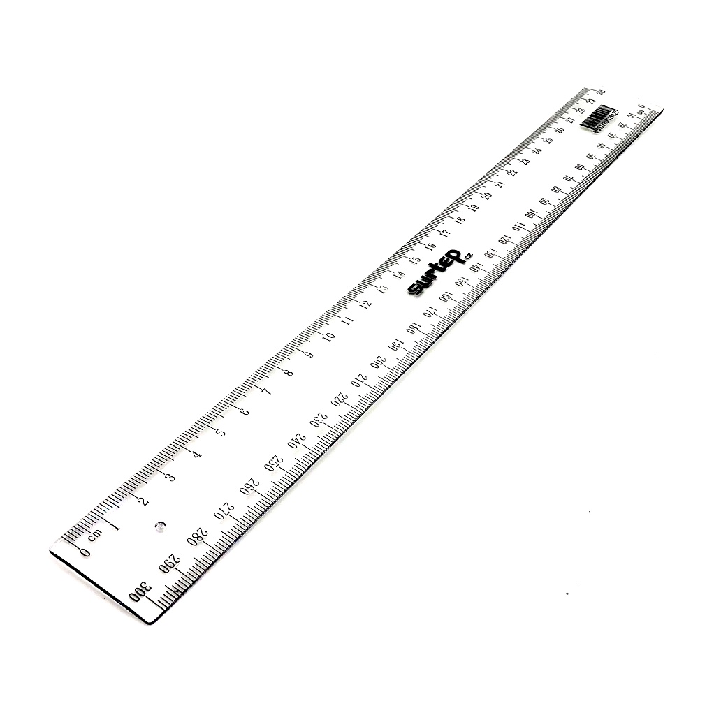 Lineal 30cm Standard transparent 1744
