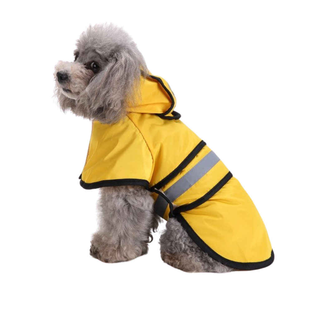 Reflektierender Regenmantel für Hunde