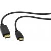 Speedlink DisplayPort to HDMI Cable, 1,8m HQ (SL-170015-BK)