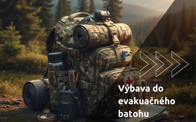 Výbava do evakuačného batohu - čo si zbaliť?
