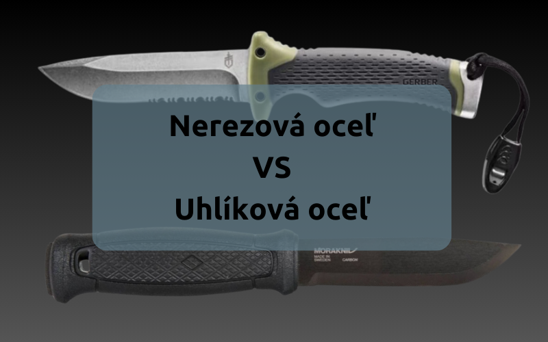 Nerezové vs nože z uhlíkovej ocele