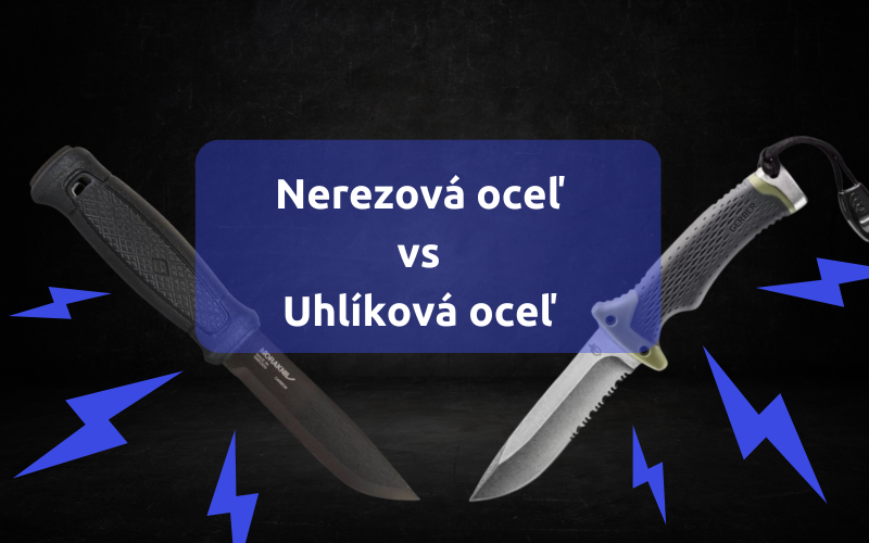 Nerezové vs nože z uhlíkovej ocele
