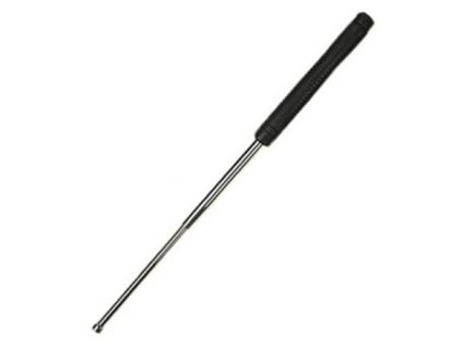 Obušok teleskopický 67cm/26 "kalený STRIEBORNÝ
