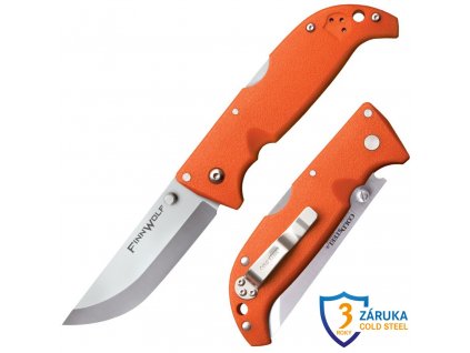 Cold Steel Finn Wolf oranžová rukojeť (AUS8A)