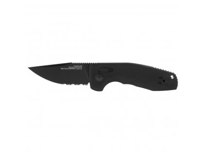 SOG SOG-TAC AU COMPACT – BLACK / PARTIALLY SERRATED