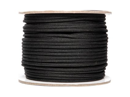 Šnúra UTILITY nylonová na cievke 3 mm/60 m ČIERNA