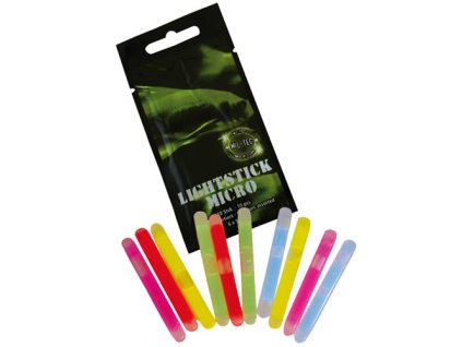 MIL-TEC Svetlo chemické MICRO 10ks v balení 5 druhov farieb