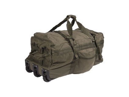 MIL-TEC Taška/ruksak na kolieskach OLIV