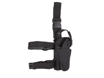 MIL-TEC Puzdro pištoľové stehenné CORDURA ČIERNE