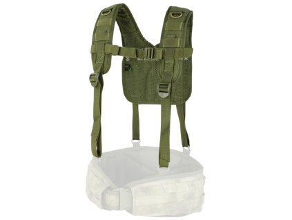 Condor Outdoor Traky bojové MOLLE tvar H OLIV