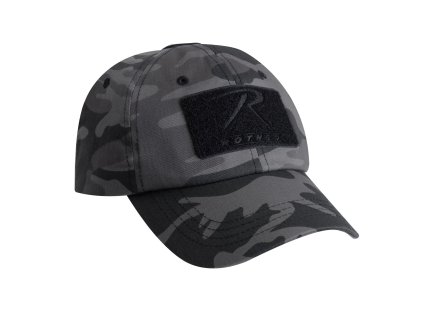 Rothco Čiapka TACTICAL BLACK CAMO