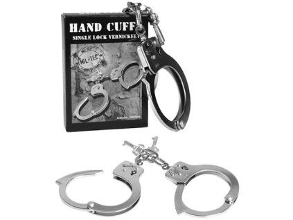 Putá retiazkové SINGLE LOCK strieborné