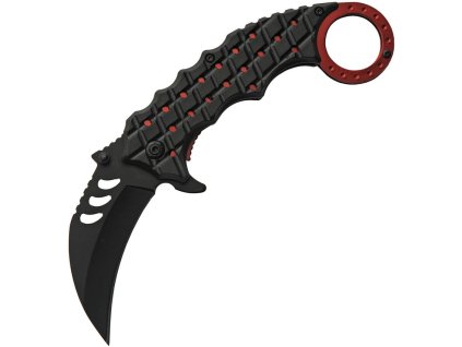 Nôž zatvárací RED SHRUB karambit