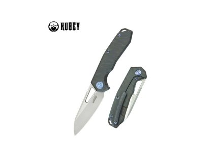 KUBEY Vagrant Flame Titan (S35VN)