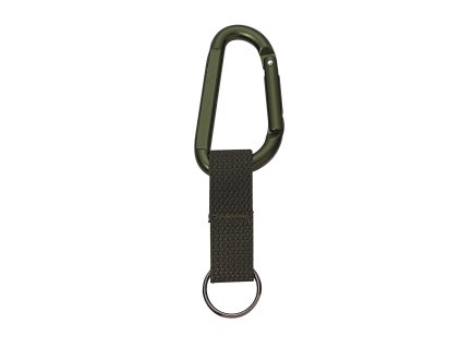 Rothco Karabína JUMBO 80mm OLIV s popruhom a krúžkom (Farba OLIV)