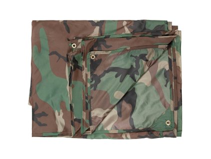 Plachta nepremokavá ľahká 3 x 3 m OPERATION CAMO (Farebný variant OPERATION CAMO)